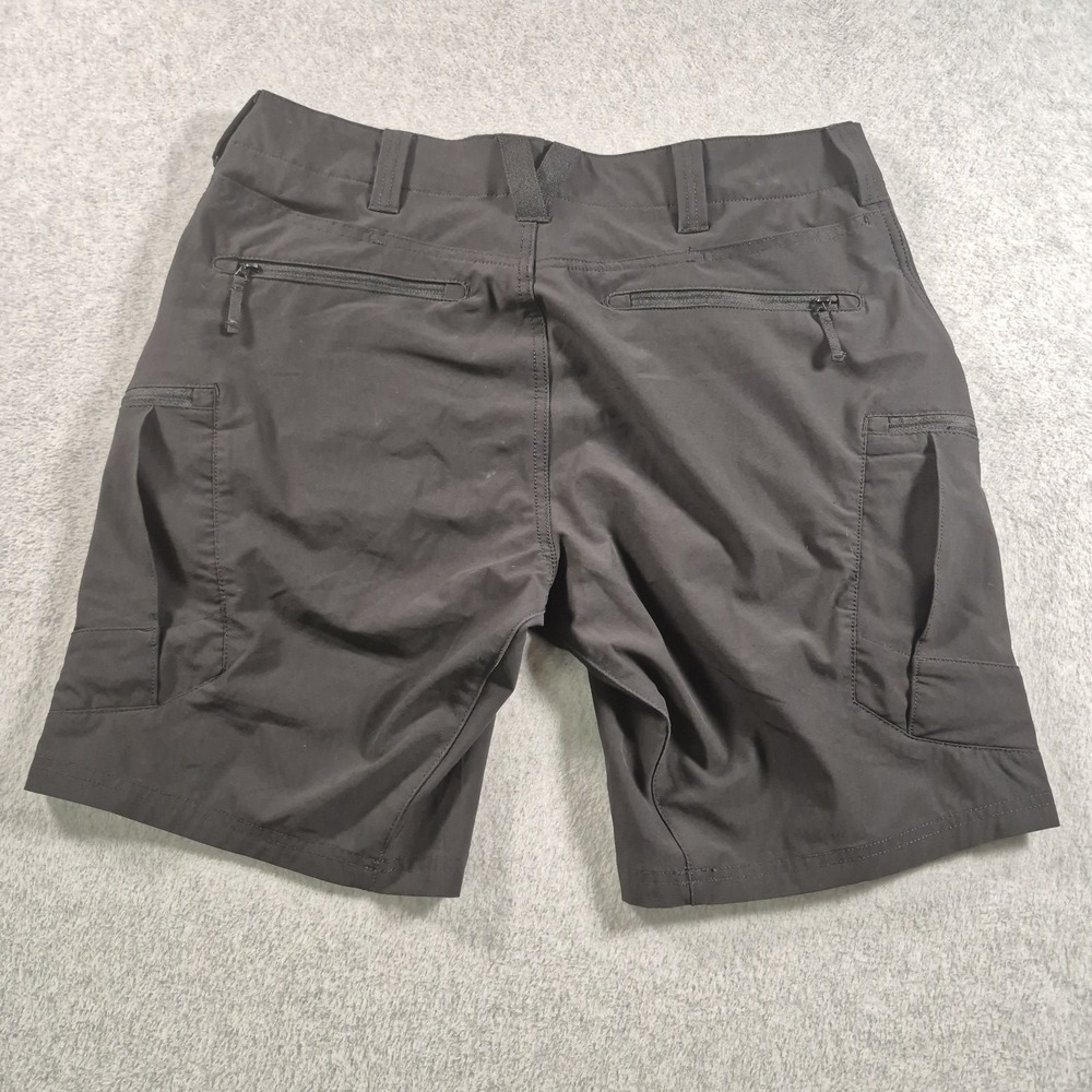 5.11 Tactical Shorts Mens Size 34 Black Cargo Trail Performance Hiking Camping - Picture 6 of 7